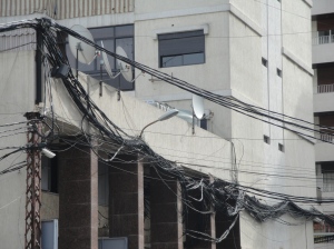  DANGEROUS ELECTRICAL WIRES IN LEBANESE STREETS 